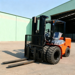 Çin üretici Forklift 3 Ton 4 Ton 2 Ton dizel Forklift ISO CE 4x4 tüm arazi kamyon Off-road Forklift belden çiftlik - Product Image 5