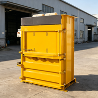 Presse à balles hydraulique verticale à prix d'usine pour le recyclage des déchets de papier, du carton et des bouteilles en plastique