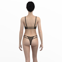 Lingerie pour femmes personnalisée en usine, dentelle florale, soutien-gorge à armatures respirant, ensemble soutien-gorge et culotte sexy pour femmes