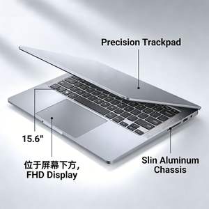 Ordinateur portable OEM/ODM 15,6 pouces, nouveau Ryzen 7 8845HS, compatible Windows 10, SSD personnalisé, fin et léger, pour étudiants/professionnels. - Product Image 3