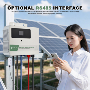 ระบบควบคุมพลังงานลม-โซลาร์ไฮบริด SMARAAD 1KW 12V 220V AC สามเฟส พร้อมระบบควบคุม MPPT คลื่นไซน์บริสุทธิ์ 1KW สามเฟส - Product Image 5