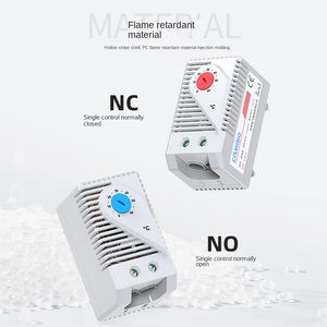 0-60'c ราง DIN ขนาดเล็กกะทัดรัด KTO011 KTS011เทอร์โมโลหะแบบกลไกควบคุมอุณหภูมิปกติเปิดใกล้ <span class=keywords><strong>kto</strong></span> 011 KTS - Product Image 2