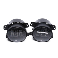 Luces LED antiniebla de alta calidad, 4 pulgadas, 60W, Bombilla, proyector de lente automático para conducción fuera de carretera, para Jeep Wrangler JK