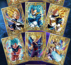 Nouvelle collection de cartes métalliques Dragon Balls, anime japonais <span class=keywords><strong>DBZ</strong></span> <span class=keywords><strong>Super</strong></span> Saiyan, cartes à collectionner en métal pour enfants, jouets cadeaux - Product Image 4