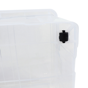 Jieyang – produits ménagers en plastique transparent, boîtes de rangement de 70l, bacs - Product Image 3