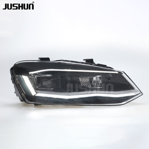 Phares modifiés <span class=keywords><strong>de</strong></span> haute qualité JUSHUN pour VOLKSWAGEN <span class=keywords><strong>POLO</strong></span> 2011-2018 Ensemble <span class=keywords><strong>de</strong></span> phares à LED <span class=keywords><strong>Feux</strong></span> diurnes - Product Image 3
