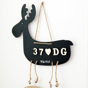 Bảng đen bằng gỗ Bảng đen trang trí treo bảng tin quà tặng - Product Image 3