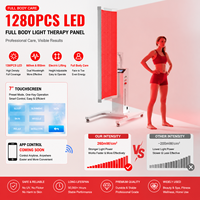 Panel de Terapia de Luz Roja de 300mW/cm, Lámpara LED de Terapia de Luz para Cuerpo Completo, Máquina PDT para Cuerpo Completo, Equipo de Belleza para Spa
