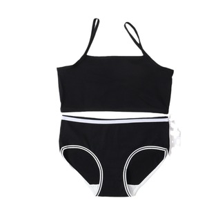 Conjunto de Ropa Interior para Niñas de Secundaria, Top Deportivo de Algodón que Absorbe la Humedad - Product Image 5