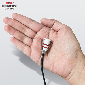 BERDIS Mini escalones a prueba de agua Luz Blanco cálido Blanco frío 0,5 W 12mm corte Aluminio Led Lámpara empotrada Luz empotrada - Product Image 4