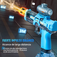Pistolet à eau électrique automatique, lanceur d'eau à haute vitesse, pistolets à eau motorisés pour enfants et adultes, pour piscine et plage en plein air