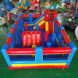 Château gonflable commercial maison rebondissante pour enfants en plein air toboggan gonflable vente directe d'usine transfrontalière escalade - Product Image 5