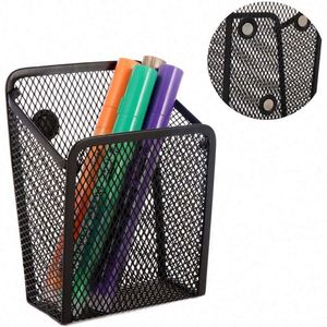 Cesta Magnética de Almacenamiento de Malla Metálica con 4 Imanes Potentes, Porta Lápices, Precio de Fábrica China - Product Image 4