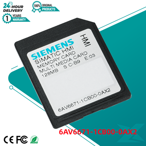 ซีเมนส์ ของแท้ใหม่ 100% 6AV6671-1CB00-0AX2 SIMATIC MM 128 MB <span class=keywords><strong>MMC</strong></span> การ์ดหน่วยความจำ HMI - Product Image 1