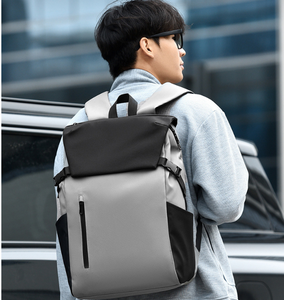 Travel Laptop <b>Backpack</b> 15 Inch Waterproof PU Zipper Durable Professional Unisex Business Work School College <b>Computer</b> <b>Backpack</b> - Product Image 5