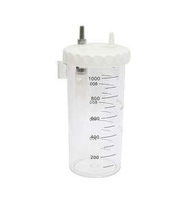 बिस्तर के हेड यूनिट मेडिकल क्लिनिक के लिए चिकित्सा डिस्पोजेबल 2 एल सक्शन बोतल वैक्यूम बोतल जार - Product Image 3