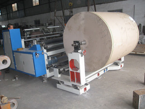 Alta velocidad automática Horizontal Vertical rollo de cinta BOPP cinturón película de papel <span class=keywords><strong>corte</strong></span> y rebobinado de la máquina - Product Image 3
