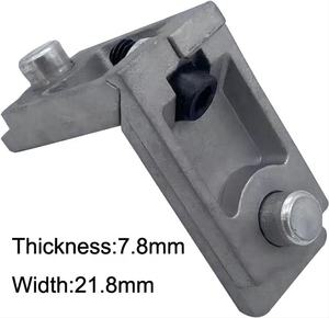 Aksesori Perangkat Keras Pintu Jendela Profil Aluminium Konektor Sudut Aluminium - Product Image 2
