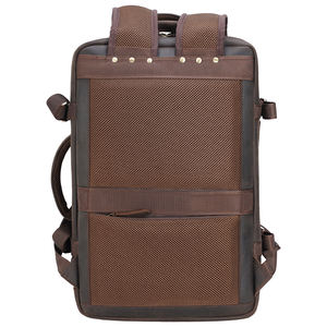 Mochila de Viaje de Cuero Crazy Horse, Diseño Vintage, Color Marrón, Gran Capacidad, Personalizable - Product Image 4