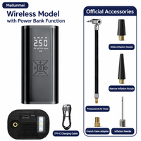 Mini compresseur d'air pour voiture, pompe à pneus sans fil, gonfleur intelligent rechargeable par USB avec fonction de banque d'alimentation, prix d'usine
