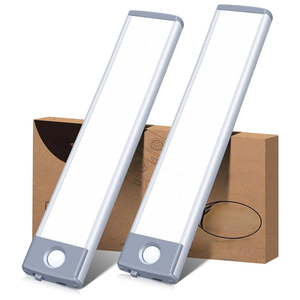 Lampe de nuit à détecteur de mouvement magnétique <span class=keywords><strong>rechargeable</strong></span> par USB pour intérieur, lumière de placard sous les armoires à LED - Product Image 4