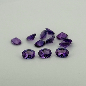 HQ permata Oval Oval potong 2 #3 #5 #8 #34 #149 #152 # merah muda kuning safir korundum Lab tumbuh batu permata safir - Product Image 3