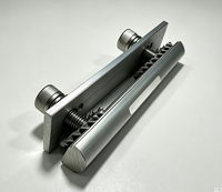 Ensemble de composants de connexion pour rail de toit de type rouleau, surface métallique traitée pour système de rail de toit industriel
