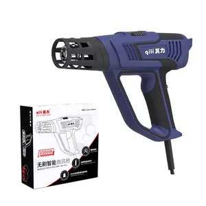 QR-618A Qili Chinese Supplier Electric Heat Gun Second Gear Wind Speed By 10A Rear Pull Button Electric Heat Gun Manufacturers