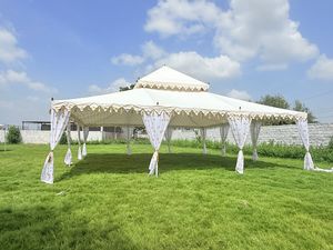 เต็นท์พรีเมียมทรงพระราชวังพร้อมม่านตกแต่งสำหรับงานแต่งงานและจัดงานในสวน - Product Image 5