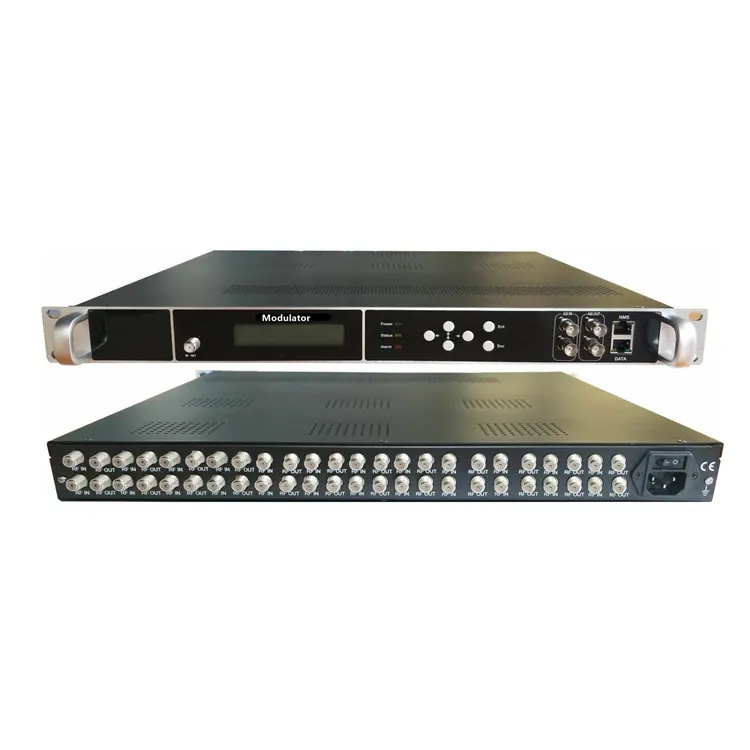 CATV, цифровй модулятор 8 12 16 20 24 FTA DVB-S2 DVB-C DVB-T ATSC ISDBT тюнер для RF transmodulator DVB T2 модулятор
