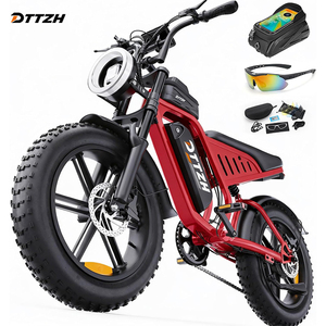 Bicicleta Eléctrica BEST F6Pro 4000W para Adultos, Batería de Litio de 60V 30AH, Acero al Carbono, Largo Alcance de 200 Millas, Motor Dual, 50 MPH - Product Image 1