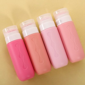 Bouteilles de recharge en silicone les plus vendues, pour gel douche, shampoing, bouteilles de voyage portables, simples et faciles à transporter. - Product Image 4
