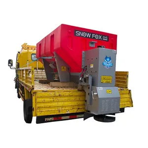 SNOW FOX XHS-20000 Snow Melt Salt Spreader Machine Snow Melting Agent Spreader for Road