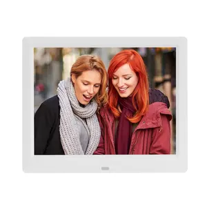 Più poco costoso DPF-8006 ABS sexy movie mp3 foto 8.7 inch lady full hd desktop video digital photo frame