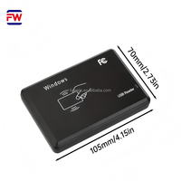 Lector de Tarjetas Inteligentes Rfid IC de 13.56mhz ISO 14443A con Control de Acceso USB y Skimmer de Tarjetas sin Contacto NFC