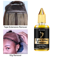 Bellezon Dissolvant de colle pour dentelle Étiquette personnalisée Sans résidu Dissolvant pour perruque pour extensions de cheveux