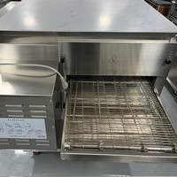 Horno de Pizza Comercial de Acero Inoxidable, Apilable, Eléctrico, de Aire Caliente por Impulsión, Tipo Lincoln