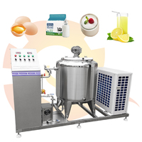 Pasteurisateur par lots entièrement automatisé Réservoir de pasteurisation en acier inoxydable Petit équipement de pasteurisation du lait à vendre