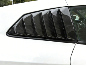 Carbon Fiber Side Window <b>Louvers</b> For Nissan GT-R R35 2008-2016 Rear Quarter Window <b>Vent</b> Cover - Product Image 5