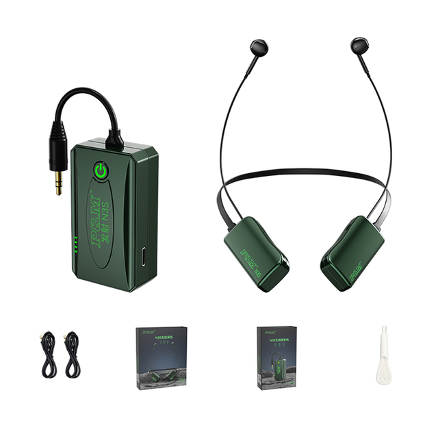 Professional N3S Wireless Monitoring Headphones Neckband Live Broadcast Sound Card with Return Feed System for Streamers