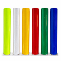 Film réfléchissant microprismatique 3H5000 haute visibilité jaune vert fluorescent pour signalisation de sécurité routière