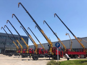 5 Ton Telescopic Boom Truck Mounted Mobile <strong>Crane</strong> for Sale - Product Image 6