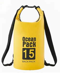 กระเป๋าแห้งกันน้ำ PVC ขนาด 15L 20L 30L จากโรงงานโดยตรง สำหรับพายเรือคายัค ว่ายน้ำ ล่องแก่ง และตั้งแคมป์ - Product Image 1