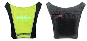 Sac d'hydratation imperméable pour vélo, sac à dos avec écran d'affichage des yeux Led, sac à dos avec lumières Led - Product Image 6