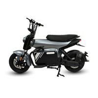 HLD Factory Direct 800W 12-Tube Controller Electric Motorcycle Dual Remote Alarm Digital Display Adult City Commute E-Scooter