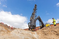 Epiroc Power ROC T25 DC Diesel Engine Top Hammer Portable Mine Integrated Down the Hole Quary Rock Drilling Rig Machine
