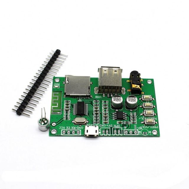 BT201 Dual Mode 5.0 Blue-toot Receiving Module Lossless Audio Amplifier Board Car Voice Box DIY Earphone TF Card Usb Flash Drive