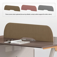 Poste de travail modulaire élégant pour bureau, bureau multi-postes pour le personnel avec écran acoustique et armoire à roulettes verrouillable pour le bureau