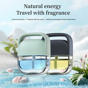 Neu Eingetroffener Individueller Schwarz-Grüner Flüssiger Auto-Lufterfrischer in Glasflasche <span class=keywords><strong>10ml</strong></span> <span class=keywords><strong>Clip</strong></span>-Luftduftspender - Product Image 3