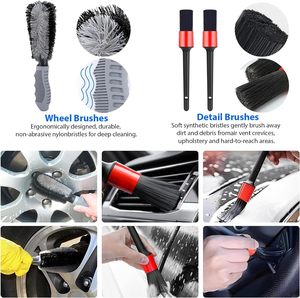 Kit de Lavado de Autos Profesional, Kit de Limpieza de Autos con Bolsa y Set de Detallado de Autos, Incluye Guantes para Lavar Autos - Product Image 3